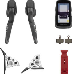 Red E1 AXS Upgrade Kit with Hammerhead Karoo GPS Bike Computer
