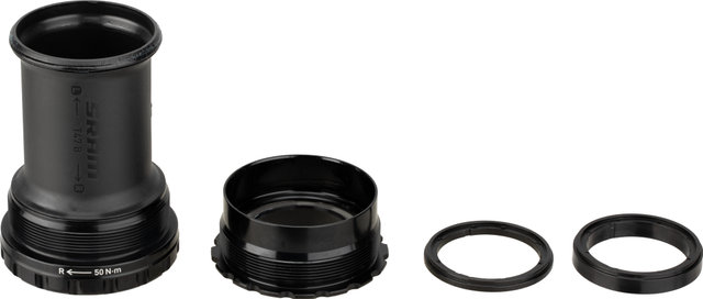 Factor Caja de pedalier Aluto para SRAM Wide - negro | T47a