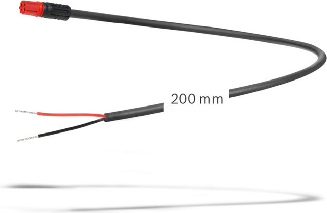 Bosch Lichtanschlusskabel Rücklicht Smart System 200 mm - schwarz