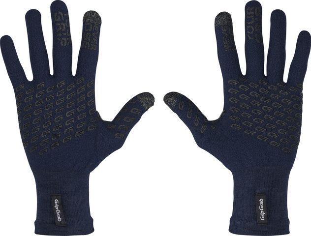 GripGrab Primavera Merino II Ganzfinger-Handschuhe - navy/M/L