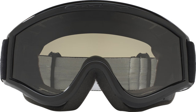 Oakley L-Frame MX Goggle - jet black | dark grey