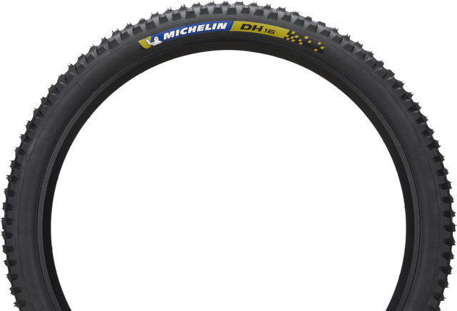 Michelin DH 16 Racing TLR 27,5" Faltreifen - schwarz-blau-gelb/27.5 "/61 mm/61-584/2.4 "