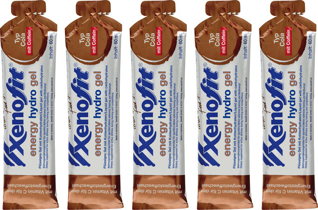 Xenofit energy hydro Gel - 5 Stück - cola/300 ml