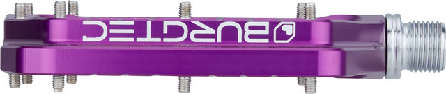 Burgtec Penthouse Flat MK5 Plattformpedale - purple rain