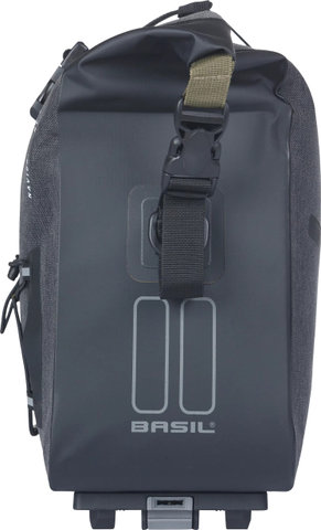 Basil Navigator Storm Gepäckträgertasche - schwarz/13 l