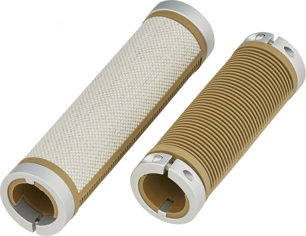 Brooks Cambium Rubber Lenkergriffe für Drehgriffschalter einseitig - natural/130 mm / 100 mm