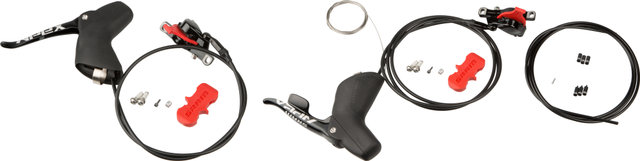 SRAM Set freno disco hidr. Apex 1 HRD d+t c. man. cambios/frenos DoubleTap® - black/Set/left/right (side-specific)