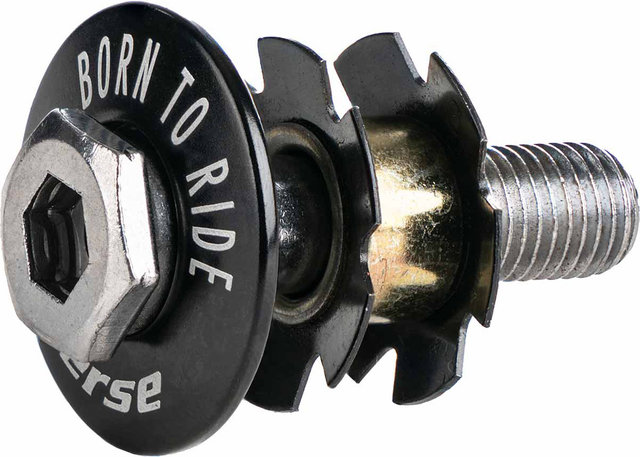 REVERSE Components Barspin Top Cap 1 1/8'' - black