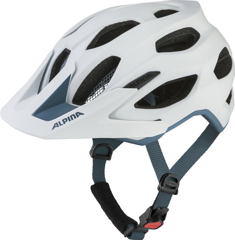 Alpina Casco Carapax 2.0 - white pebble blue matt | 57 - 62 cm