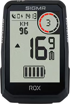 Sigma ROX 4.0 Endurance GPS Bike Computer - black