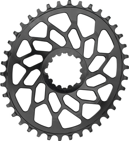 absoluteBLACK Plato Oval 1X CX para SRAM - black/38 dientes