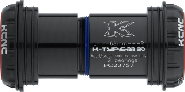 KCNC BB30 Road Innenlager Adapter - schwarz/universal