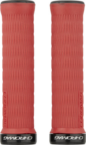 Chromag Dune Lock-On Lenkergriffe - red/134 mm