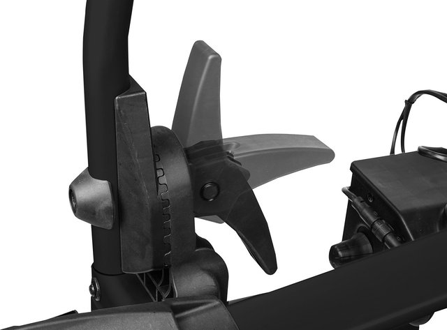 Eufab TECDC1+ Bike Rack for Trailer Hitch - black-black