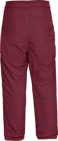 VAUDE Pantalones con forro cálido Caprea para niños II - salsa/134/140