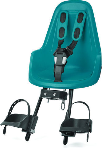 bobike ONE Mini Front Kids Bicycle Seat with Mounting Bracket - bahama blue