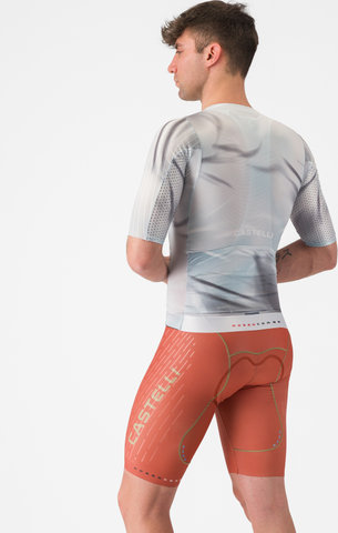 Castelli Free Aero Race S Kit Bib Short Trägerhose - paprika elmwood | M