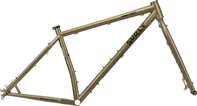 Surly Karate Monkey 27,5+/29" Rahmenkit - fools gold | L | 12 mm Steckachse | 47 mm | 1 1/8"