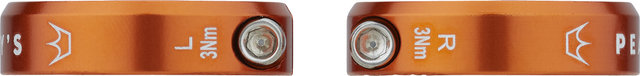 Peaty's Bagues de serrage Monarch Grips - mango
