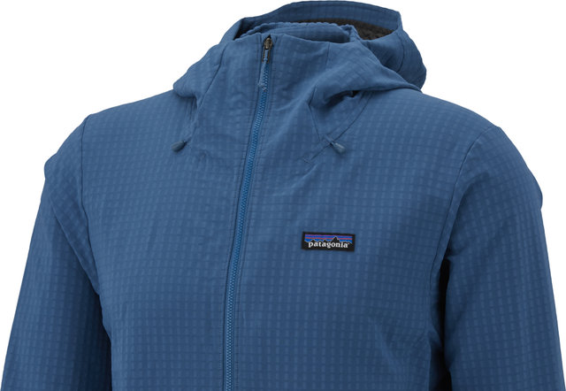 Patagonia Chaqueta con capucha R1 TechFace Hoody - wavy blue/M Patagonia Chaqueta con capucha R1 TechFace Hoody - wavy blue/M
