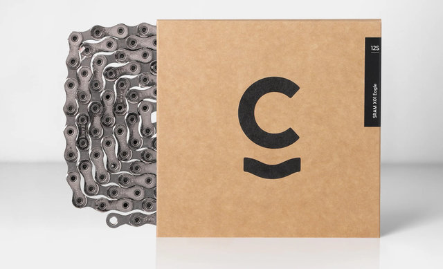 Cyclowax SRAM X01 Eagle 12-fach gewachste Kette - silver | 126