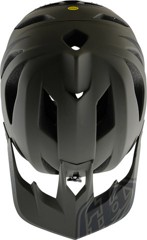 Troy Lee Designs Stage Fullface Helm - stealth caper/57 - 59 cm