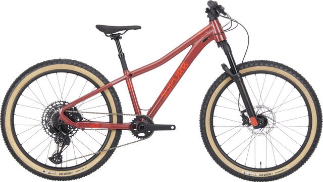 SUPURB BO24+ 24" Kinderfahrrad - fox red/24"