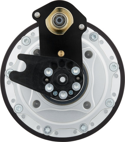 Rohloff Speedhub 500/14 CC cierre rápido 135 mm buje de cambio - plata-anodizado/Typ 8, 36 agujeros