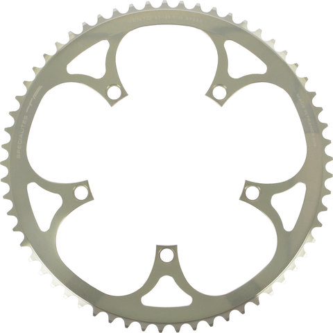 TA Vento Chainring, Campagnolo 10-speed, 5-arm, Outer, 135 mm BCD - silver/46 tooth