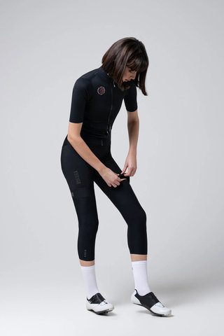 GOBIK Haru 2.0 Unisex Knee Warmers - pitch black | M