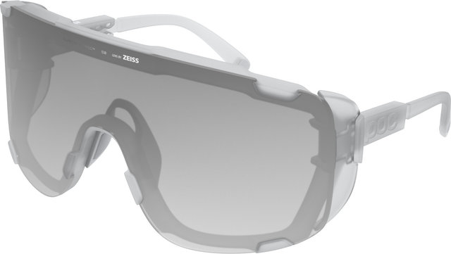 POC Lunettes de sport Devour Ultra avec verre de rechange - transparant crystal | clear