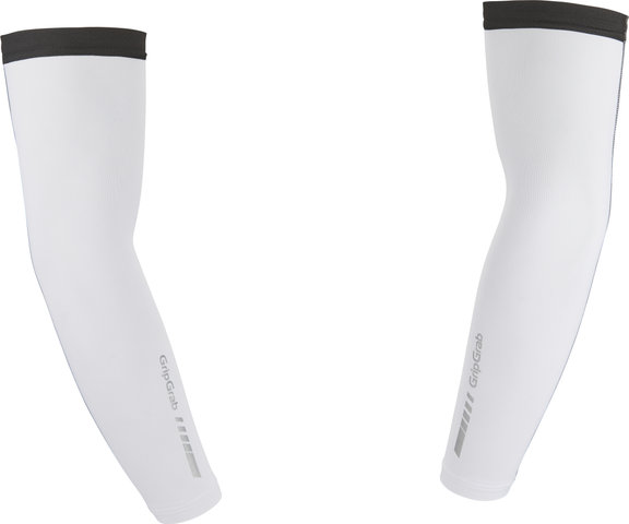 GripGrab UPF 50+ UV Sleeves Armlinge - white/M