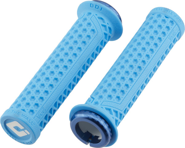 ODI Vans v2.1 Lock-On Lenkergriffe - light blue/135 mm