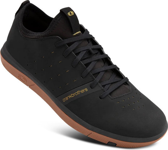 crankbrothers Chaussures VTT Stamp Street Fabio Flat - black-gold-gum/39