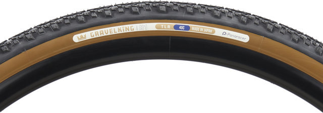 Panaracer GravelKing X1 TLR 28" Folding Tyre Model 2024 - black-brown/28 /40 mm/40-622