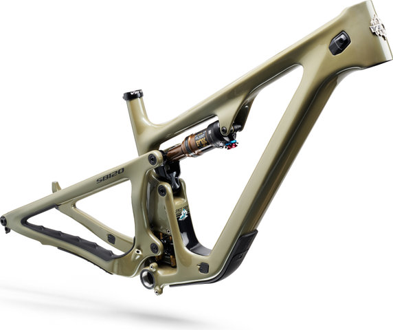 Yeti Cycles Kit de marco de carbono SB120 TURQ 29" - lichen | 44 mm | L