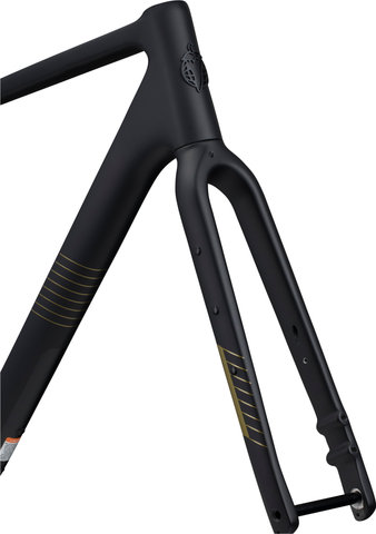 Salsa Kit de cuadro Warroad Carbon Allroad 27,5"/28" - black/1 1/8" - 1 1/4" tapered/XL/12 mm Eje Pasante/51 