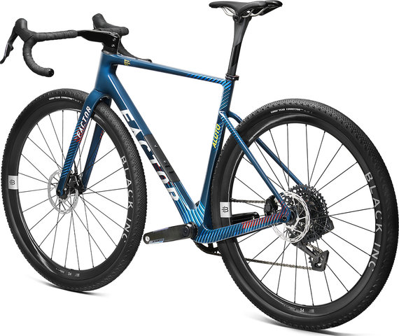 Factor ALUTO Force XPLR PM Carbon 28" Gravel Bike - raptor blue/170,0 mm/M/50 mm/28" Factor ALUTO Force XPLR PM Carbon 28" Gravel Bike - raptor blue/170,0 mm/M/50 mm/28"