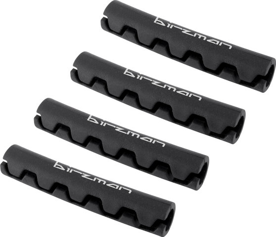 Birzman Kabelhüllen Tube Top Housing Covers 4er-Set - schwarz/5 mm