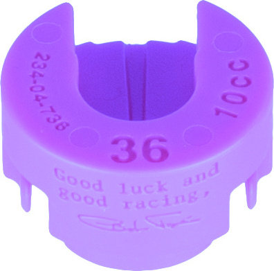 Fox Racing Shox Token Volume Spacer for 36 Float Rhythm Suspension Forks as of 2019 - purple
