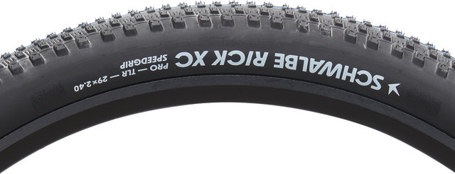 Schwalbe Rick XC ADDIX SpeedGrip 29" Folding Tyre - black/2.4 /29 /62-622/62 mm