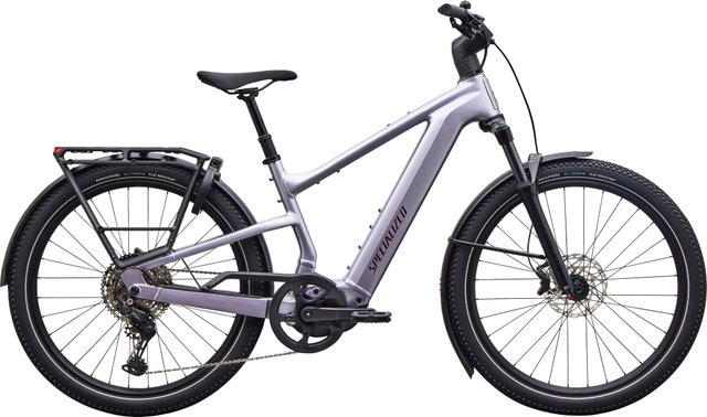 Specialized Turbo Vado EVO 3 5.0 27,5" E-Trekking-Bike - gloss amethyst frost metallic-bordeaux metallic | 170,0 mm | L | 27,5" (650B) | 44 mm
