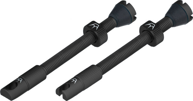 Peaty's Chris King Edition MK2 Tubeless Ventil 2er-Set - black/SV 60 mm