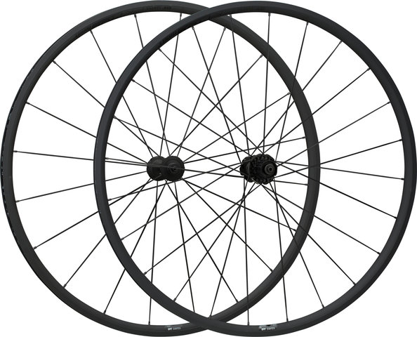 DT Swiss Juego de ruedas PR 1400 DICUT OXiC 21 28" - negro/130 mm/100 mm/28"/Shimano carretera/100 mm/100 mm/130 mm