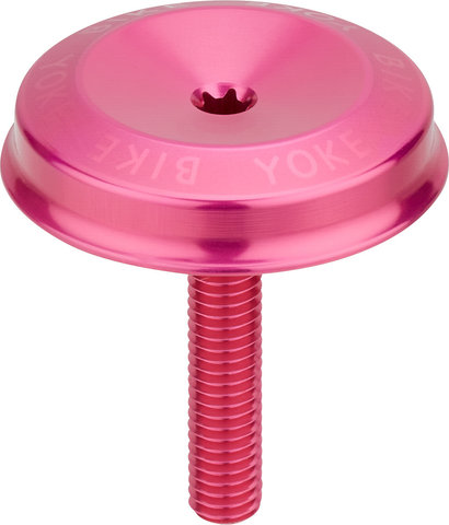 BikeYoke Capuchon de Jeu de Direction Topper High - rose