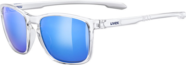 uvex LGL 52 Brille - clear/mirror blue