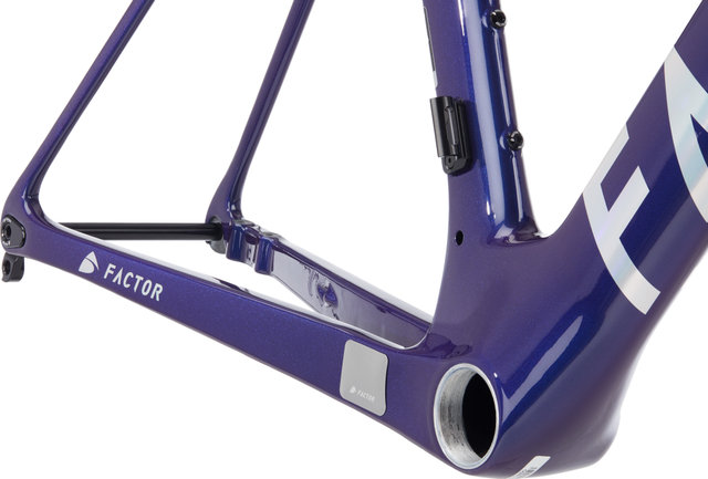 Factor Kit de Cadre en Carbone OSTRO V.A.M. Disc T47a SRAM DUB Modèle 2023 - chameleon | 54 cm, 120 mm x 40 cm, SB 25 mm