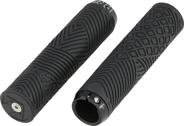 PRO Puños de Manillar Deportivos de Bloqueo Dual - black | 32 x 130 mm