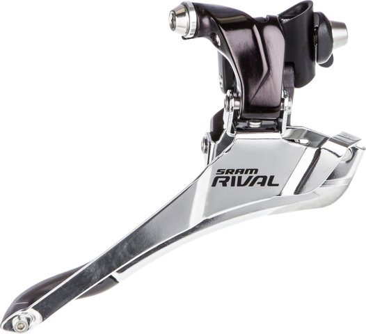 SRAM Rival 22 Yaw Front Derailleur - black anodized/Braze-on
