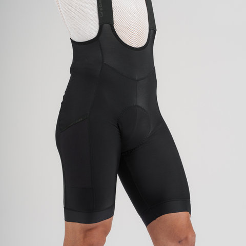 GripGrab PACR Thermal Bib Shorts Trägerhose - black/M